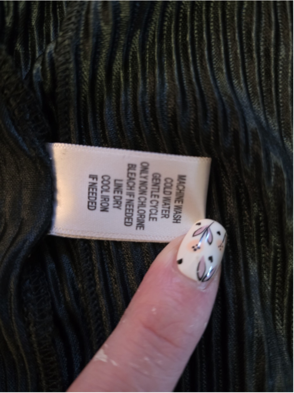 Kaktus Black Long Shawl Cover-up NWT size medium - Picture 3 of 5